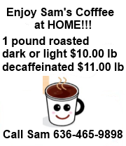 Order Sam's Coffee to roast at HOME!